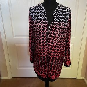 By Design print blouse